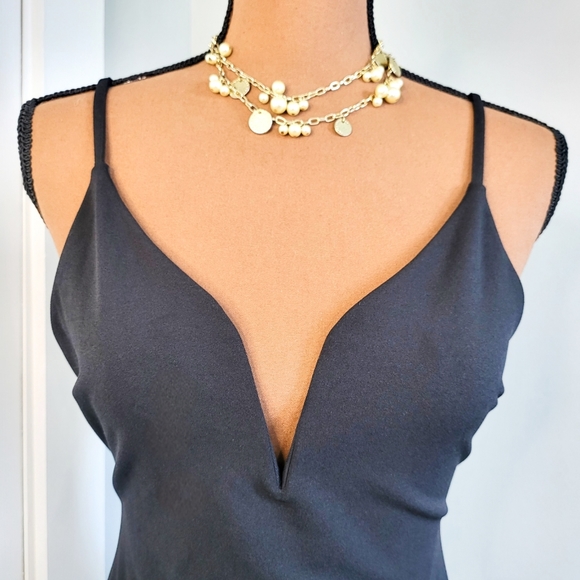 H&M WIRED PLUNGE NECK BODYSUIT NWT - Picture 7 of 10